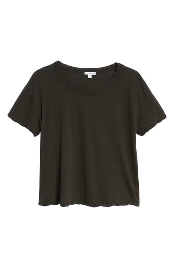 Women's James Perse Boxy Tee - Grey