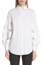 Women's Sea Louisa Crochet Peasant Top