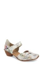 Women's Rieker Antistress Mirjam 89 Mary Jane Pump .5us / 37eu - White