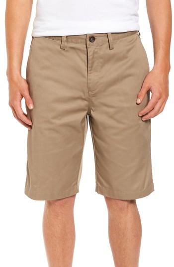 Men's Billabong Carter Stretch Twill Shorts - Beige