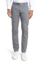 Men's Ted Baker London Byron Slim Fit Print Chinos R - Blue