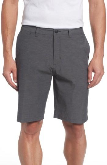 Men's Quiksilver Union Amphibian Hybrid Shorts - Black