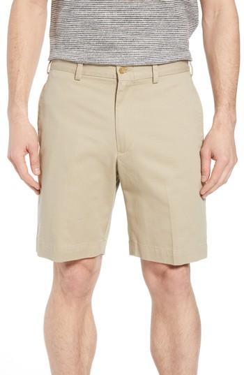 Men's Bills Khakis M2 Classic Fit Vintage Twill Flat Front Shorts - Beige