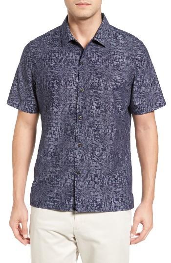Men's John W. Nordstrom Fit Print Camp Shirt