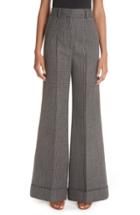 Women's Khaite Beatrice Wide Leg Wool Pants