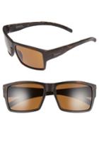 Women's Smith 'outlier Xl' 56mm Polarized Sunglasses - Matte Tortoise/ Polar Brown