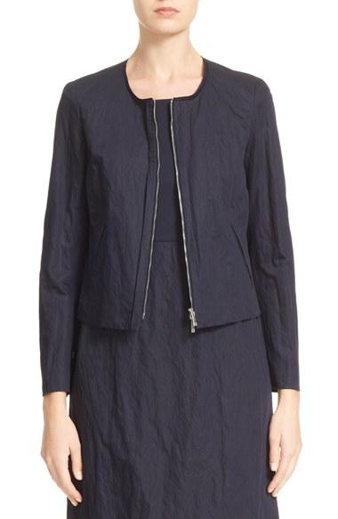 Women's Lafayette 148 New York Benton Crinkle Jacket