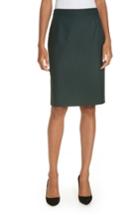 Women's Boss Virafia Suit Skirt - Green