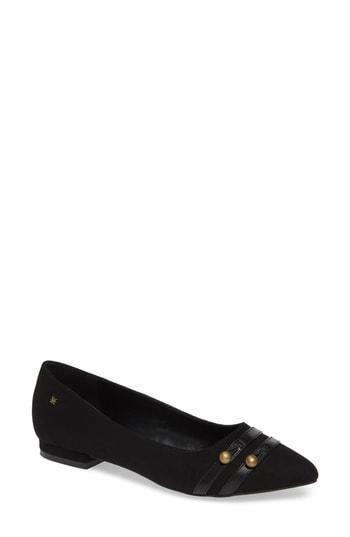 Women's Callisto Bookstore Flat M - Black