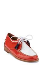 Women's G.h. Bass & Co. 'winnie' Leather Oxford .5 M - Orange