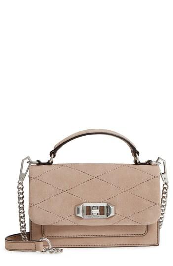 Rebecca Minkoff Small Je T'aime Leather Crossbody Bag - Beige