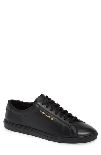 Men's Saint Laurent Andy Low Top Sneaker Us / 40eu - Black