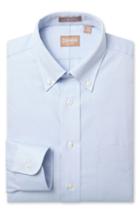 Men's Gitman Regular Fit Pinpoint Cotton Oxford Button Down Dress Shirt .5 - 34 - Blue