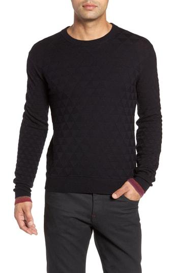 Men's Robert Graham Blackburn Classic Fit Sweater - Black