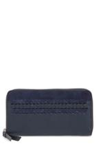 Women's Allsaints Ray Whip Leather & Suede Wallet -