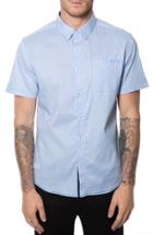 Men's 7 Diamonds 'light House' Trim Fit Short Sleeve Dobby Print Woven Shirt