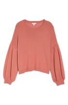 Women's Bp. Blouson Sleeve Sweater - Pink