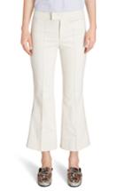 Women's Isabel Marant Lyre Crop Flare Pants Us / 36 Fr - White