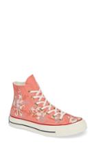 Women's Converse Chuck Taylor All Star Parkway Floral 70 High Top Sneaker M - Coral