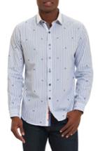 Men's Robert Graham Del Ray Oaks Stripe Sport Shirt
