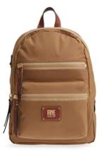 Frye Ivy Water Repellent Textile Backpack - Brown