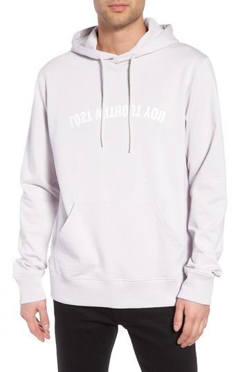 Men's Wesc Mike Mirror Graphic Hoodie - Purple