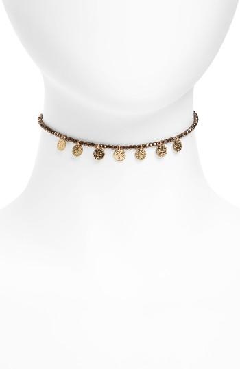 Women's Canvas Jewelry Beaded Choker