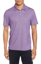 Men's Zachary Prell Caldwell Pique Trim Fit Polo, Size - Purple