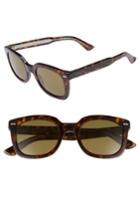 Men's Gucci 50mm Square Sunglasses - Dark Havana