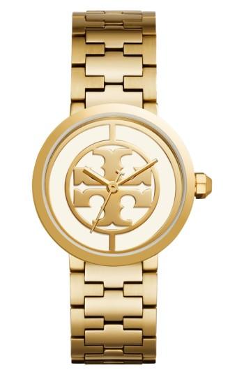 Women's Tory Burch Reva Logo Dial Bracelet Watch, 36mm