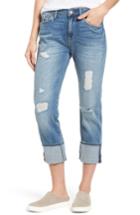Women's Mavi Jeans Brenda Distressed Roll Cuff Boyfriend Jeans