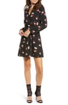 Women's Dress The Population Collette Sequin Fit & Flare Dress, Size - Pink