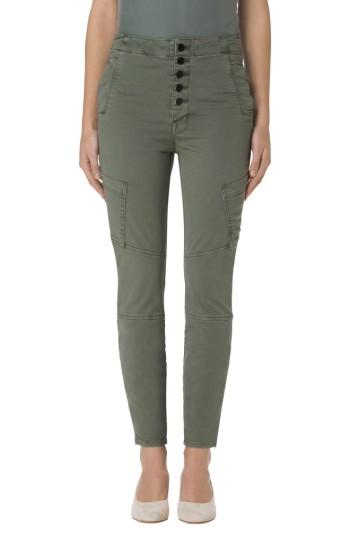 Women's J Brand Brigitte Sky High Crop Utility Pants - Grey