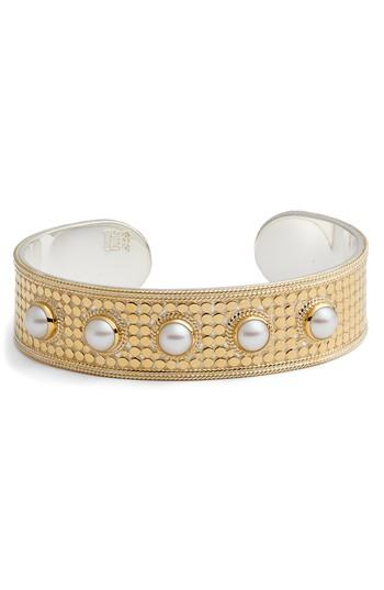 Women's Anna Beck Medium Pearl Cuff Bracelet