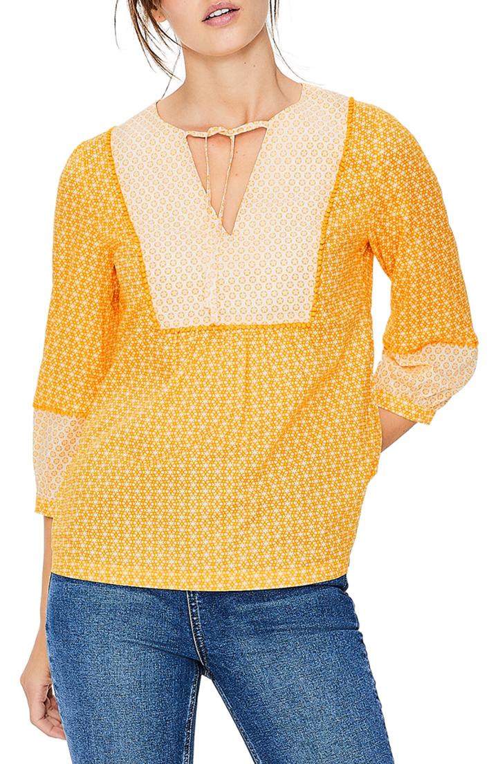 Women's Boden Hotch Potch Top - Yellow