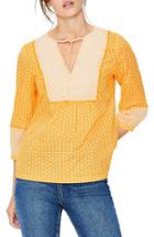 Women's Boden Hotch Potch Top - Yellow