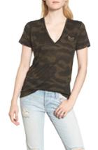Women's Rails Cara Camo V-neck Tee