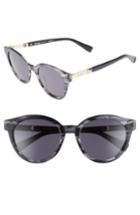 Women's Max Mara Gemini 52mm Cat Eye Sunglasses - Grey/ Black Spotted