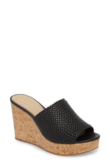 Women's Etienne Aigner Daiquiri Wedge Mule .5 M - Black