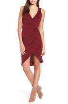 Women's Leith Melange Wrap Dress, Size - Red