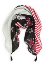 Women's Bp. Mixed Floral Print Square Scarf