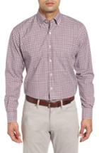 Men's Peter Millar Albertville Check Sport Shirt - Red