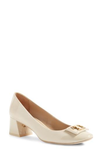 Women's Tory Burch Gigi Pump .5 M - White