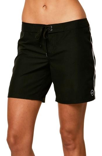 Women's O'neill Salt Water Board Shorts - Black