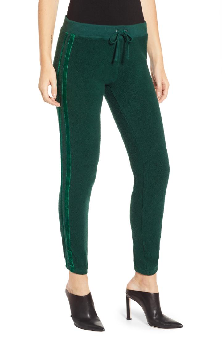 Women's Pam & Gela Velvet Stripe Sweatpants