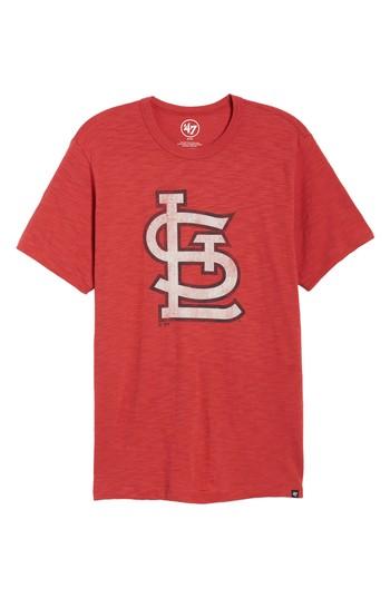 Men's '47 Grit Scrum St. Louis Cardinals T-shirt - Red