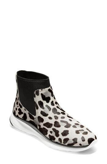 Women's Cole Haan 3.zerogrand Chelsea Bootie .5 B - Brown