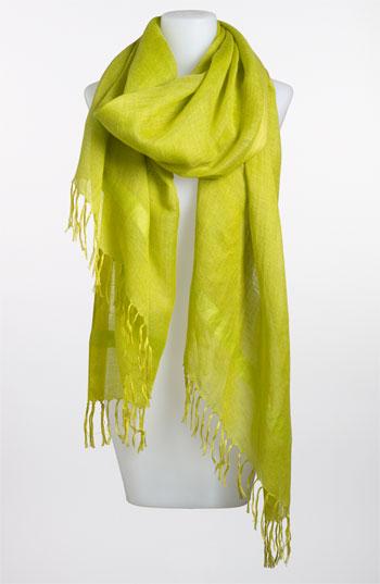 Halogen 'Carryover' Scarf Womens Green Oasis One Size