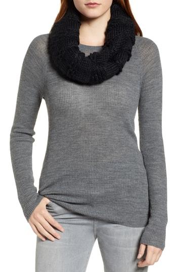 Women's Rebecca Minkoff Chunky Neck Warmer, Size - Black