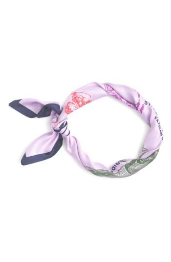 Women's J.crew Vacanza Print Itailan Silk Bandana
